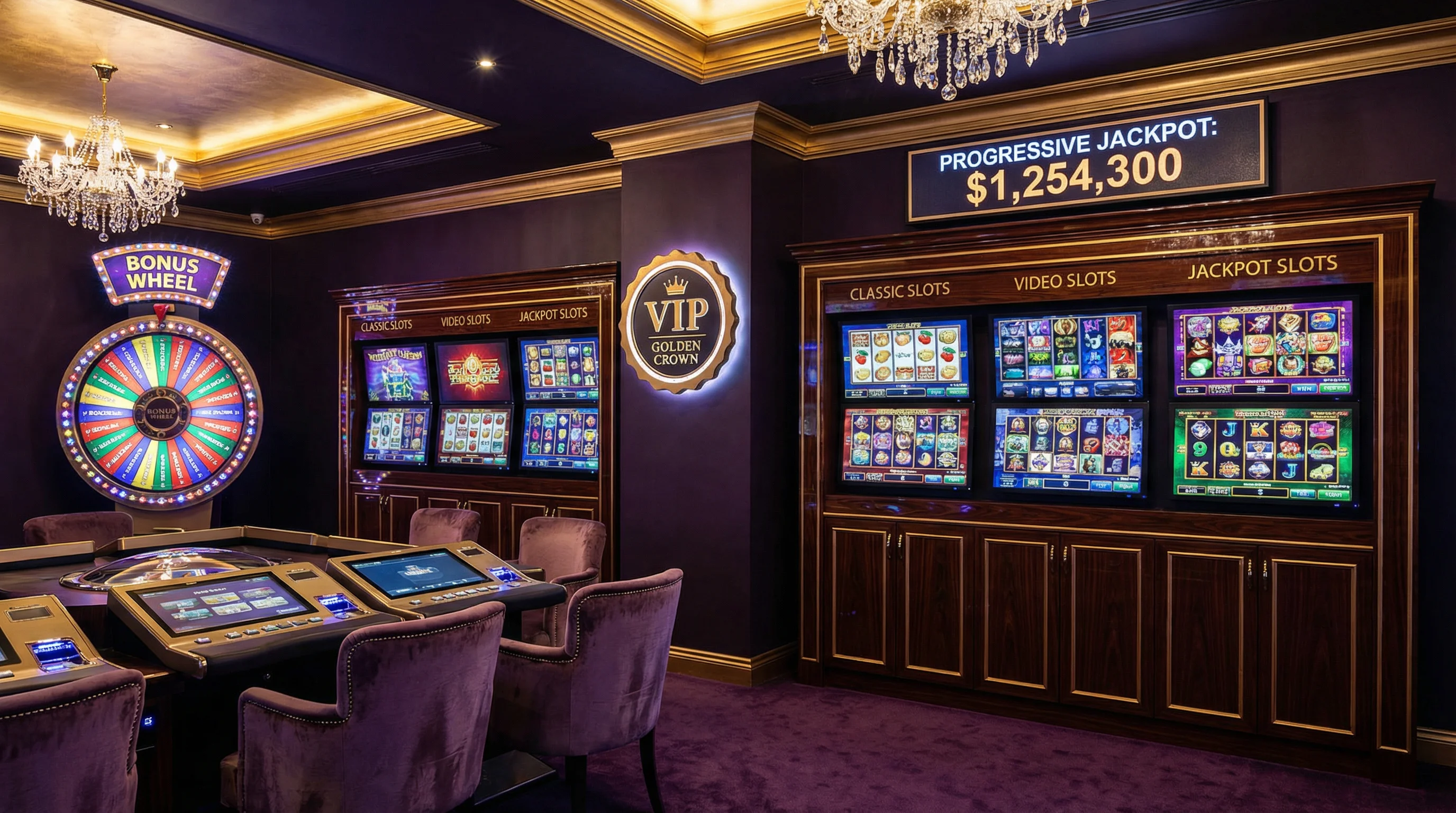 赏金女王豪华游戏大厅展示